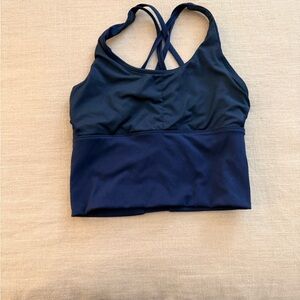 Women's Navy Sports Bra